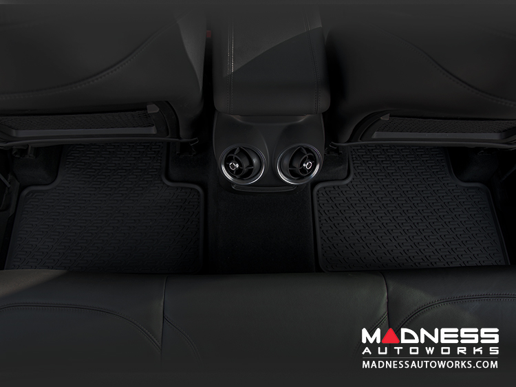 Alfa Romeo Stelvio Floor Mat Set All Weather Rubber Front/ Rear 4